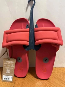 Nuevo con etiquetas Sandalias Olukai Slides para mujer talla 7 anchas Sunbeam LEHUA con flores - Imagen 1 de 5