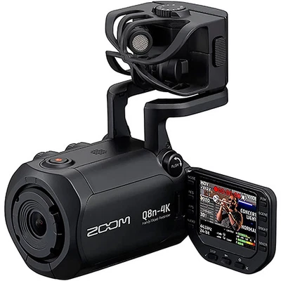 Práctica grabadora de video Zoom Q8n-4K ultra alta definición Foto 1 de 4
