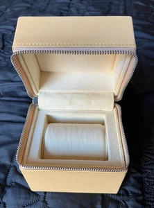 Authentic LOUIS VUITTON Leather Watch Box #V95 - Picture 1 of 11