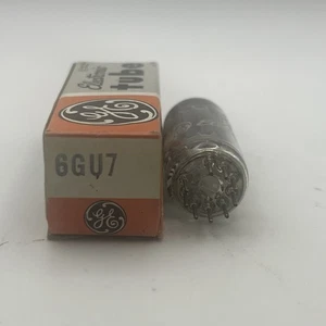 GE Electronic Tube 6GU7 Nuevo Antiguo Stock En Caja Original SIN PROBAR - Imagen 1 de 3