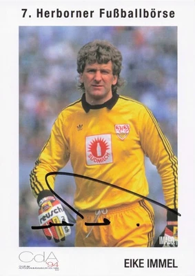 Eikel Immel - Autogramm signiert VFB Stuttgart - Bild 1 von 2