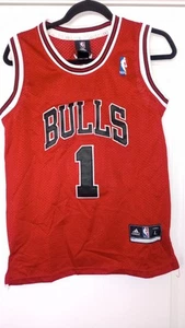 DERRICK ROSE CHICAGO BULLS RED ADIDAS JERSEY SIZE LARGE - Picture 1 of 6