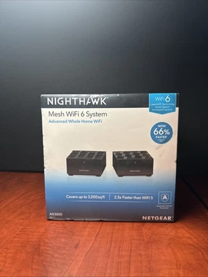Nighthawk Mesh Wi-Fi 6 System Advanced Whole Home Wi-Fi (1366) New - Image 1 of 4