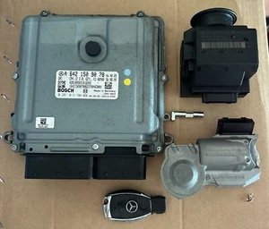 Mercedes-Benz W219 CLS320 CDI ECU Ignition Set with Key – A6421509078 - Picture 1 of 5