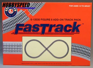 LIONEL FASTRACK LOT FIGURE 8 TRACK PACK ADD ON 3 rail layout train fast 6-12030 - Picture 1 of 3