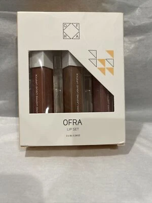 OFRA The Nudes 3 Piece Matte Liquid Lipstick Set New In Box - Image 1 of 3