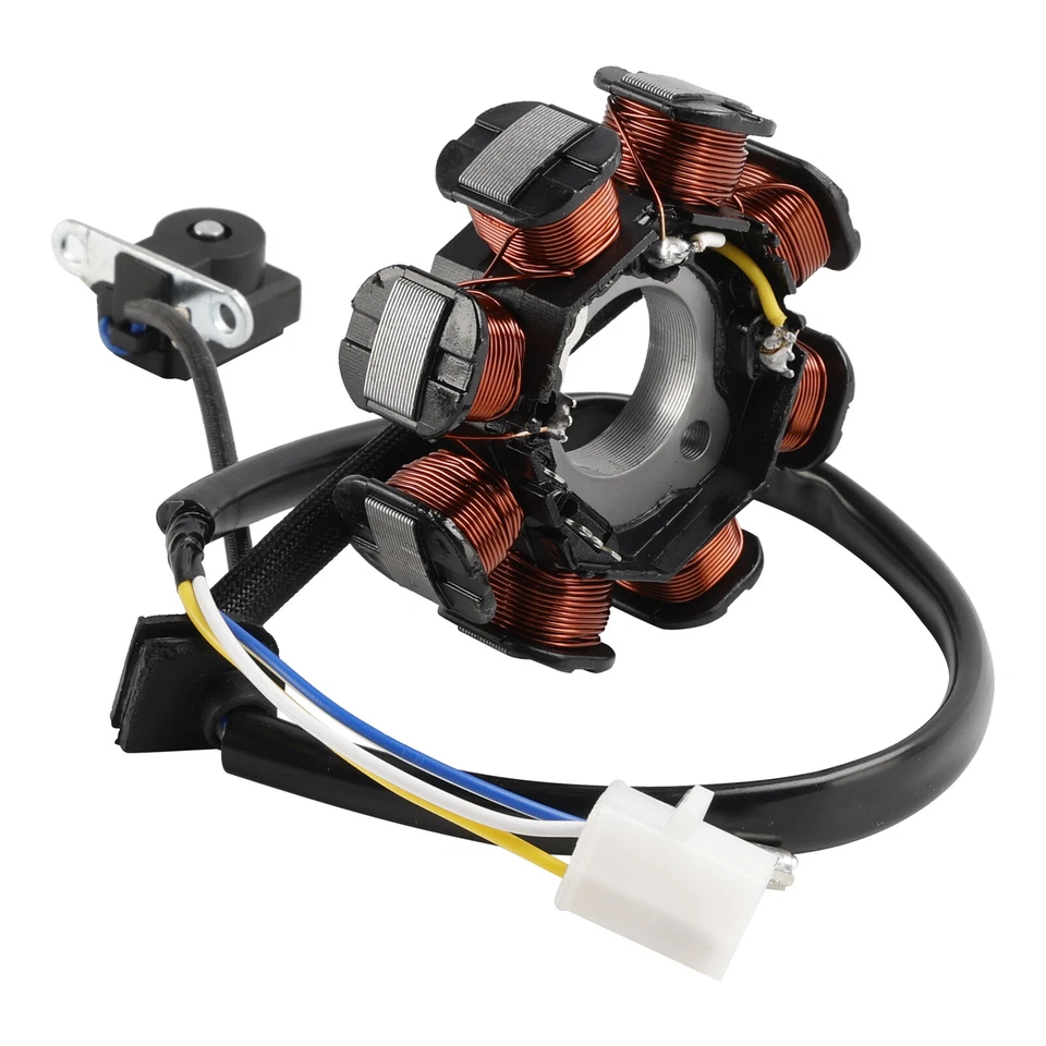 8 Coil Stator 3-Wire For Kymco Agility Filly 50cc Vitality R10 Dink R 12 US Foto 1 de 4