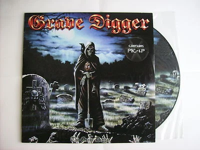 GRAVE DIGGER - THE GRAVE DIGGER - LP PICTURE DISC NEW UNPLAYED 2001 - Immagine 1 di 4