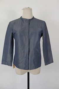 EMPORIO ARMANI BLAZER GIACCA COTONE DONNA Tg 40 WOMAN VINTAGE JACKET CASUAL - Picture 1 of 10