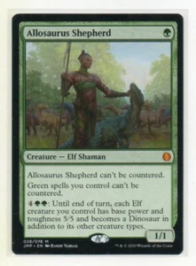MTG English Allosaurus Shepherd Misprint Additional Partial Holo Stamp JMP NM - Picture 1 of 1