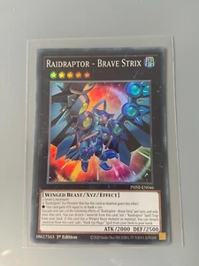 Raidraptor - Tapferer Strix - 1. Auflage Super Rare PHNI-DE046 Yugioh - Bild 1 von 1