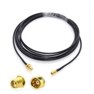 New DAB Aerial Antenna Adapter Extension Cable 3 Meter SMA Female to SMB Female - Picture 1 of 3