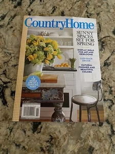 Country Home Magazine Spring 2025-Laid Back Decor,Heirloom Display,Farmhouses - Picture 1 of 10