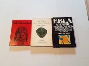 Archeology lot History Unearthed Ancient Civilizations EBLA an Empire Rediscover - Picture 1 of 3