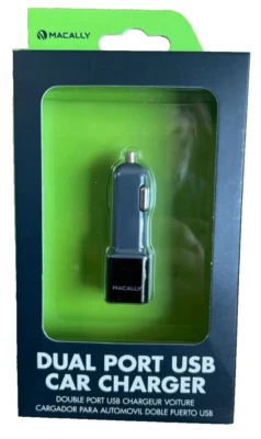 Macally Dual Port USB Car Charger - Image 1 of 2