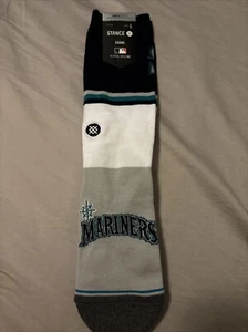 Stance Casual MLB Seattle Mariners Socks Size Large 9-13 - Picture 1 of 2