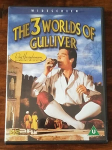 I Tre Mondi di Gulliver (The 3 Worlds of Gulliver) DVD RCA U.K. - Italian audio - Foto 1 di 2