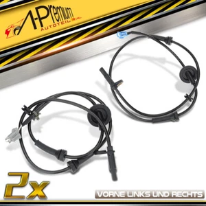 2x Sensor ABS Sensor de velocidad Nissan 350Z Z33 02-09 V6 3.5L Coupe 47910-AL505 - Imagen 1 de 10