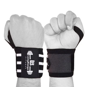 Wrist Wraps for Wrist Support – Heavy Duty Weight Lifting Straps Wrist Supports - Picture 1 of 3