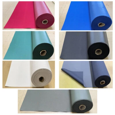 Heavy Duty Fabric 600D Polyester PVC Coated Waterproof Outdoor Canvas 8 Colours - Image 1 of 4