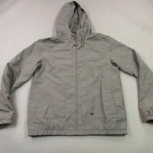 Volcom Jacket Womens Large 14 Long Sleeve Full Zip Pockets Lightweight Hooded - Picture 1 of 12