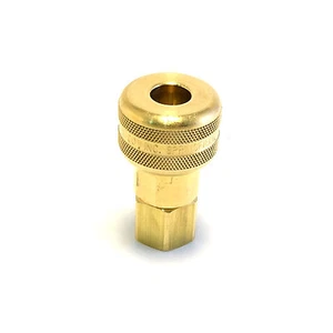 1/4 Female NPT 1/4 Industrial Quick Coupler Air Hose Fittings M Style Type - Picture 1 of 6