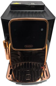 Macchina Caffè Espresso Magia Clasica Completamente Automatica Con Macinacaffè Rame Nero - Foto 1 di 16