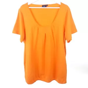 ZIZZI Set Shirt und Hose Curvy Orange Blau Blumen Gr. M 46 48 - Bild 1 von 3