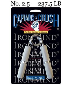 IronMind - Captains of Crush CoC Hand Grippers - No. 2.5 - 237.5 lb - BEST VALUE