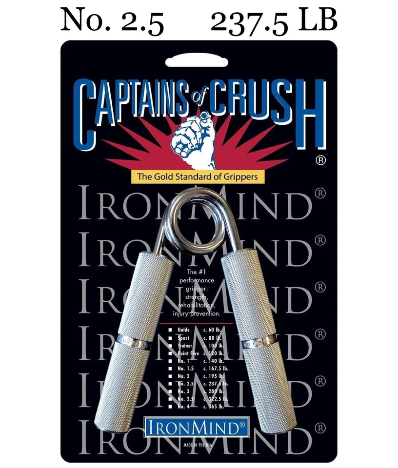 IronMind Captains of Crush Hand Gripper - No. 2.5 12344 fromJAPAN