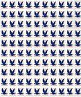  Blue Peace G Make-up Rate Blatt mit 100 Briefmarken #2877 postfrisch