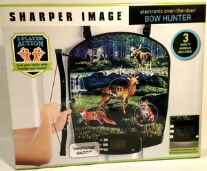 Electronic Bow Hunter Sharper Image New Over-the-Door w/Sound Effects Scoring - Picture 1 of 9