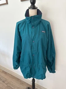 Chaqueta de Invierno Patagonia De Colección Azul Pavo Real Verde Talla L - Imagen 1 de 13