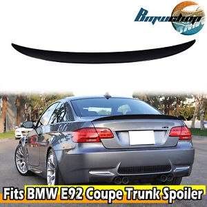 Fits BMW 3-Series E92 2D Coupe P Type Trunk Boot Spoiler Wing Painted #A35