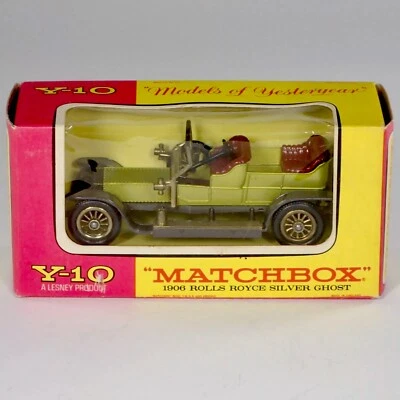 Matchbox Models of Yesteryear Y-10 1906 Rolls Royce Silver Ghost OVP - Bild 1 von 4