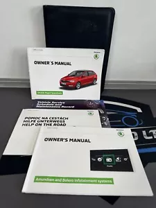 SKODA RAPID SPACEBACK OWNERS PACK / HANDBOOK / MANUAL + WALLET 2013-2017 (2015) - Picture 1 of 9