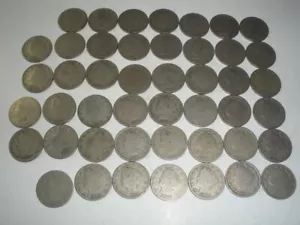 LIBERTY HEAD NICKEL LOT OF 46 COINS - Picture 1 of 7