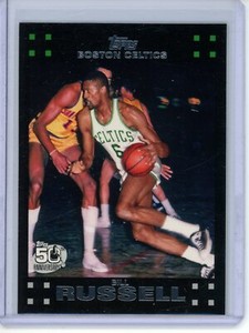 2007 Topps #6 Bill Russell Near mint or better