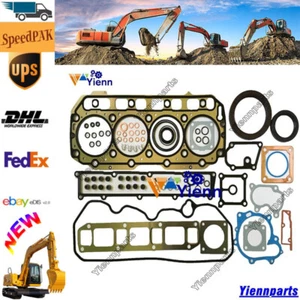 4D106 S4D106 4D106E Overhaul Gasket Kit Upper Lower Set For Komatsu Engine Parts - Picture 1 of 3