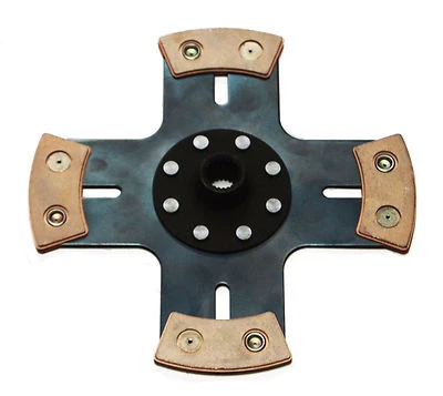 QSC VW Type 4 Porsche 914 228mm 4-pad Rigid Clutch Disc - Image 1 of 2