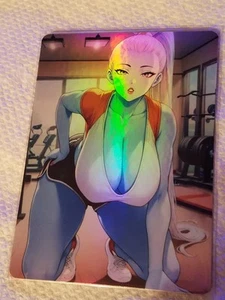 Vados Dragon Ball Z Super Waifu Anime Card ACG Goddess Holo Double Sided - Picture 1 of 2