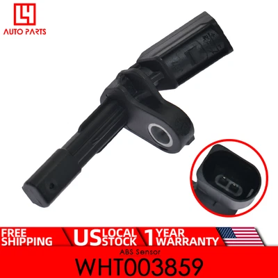 OEM ABS Wheel Speed Sensor WHT003859 For VW Golf Jetta Audi Q3 TT Skoda Passat - Image 1 of 4