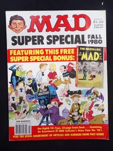 MAD MAGAZINE SUPER SPECIAL FALL 1980 WITH BONUS INSERT E.C. PUBLICATIONS - Picture 1 of 3