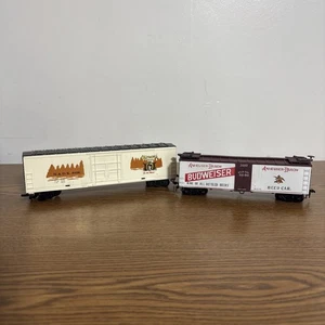 HO Scale Reefer Cars Beer Ads Model Power Olympia & Budweiser T-M Original Boxes - Picture 1 of 17