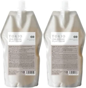 TOKIO IE INKARAMI PLATINUM Shampoo & Treatment 700ml Refill Set New JAPAN F/S - Picture 1 of 1