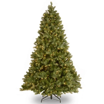 National Tree Company Pre-Lit 'Feel Real' Artificial Full Christmas Tree 6.5 ft - Image 1 of 4