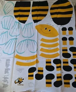 Bolso Bumblebee Critter Hágalo Usted Mismo Corte y Coser Panel de Tela Proyecto Christies Corner Craft - Imagen 1 de 10