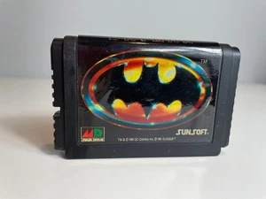 Cartucho de juego auténtico Batman (Sega Mega Drive Japón, 1990) - Imagen 1 de 5