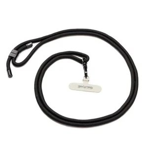 Universal 7mm Phone Lanyard for iPhone 16 Pro Max & Most Smartphones, Black - Picture 1 of 7