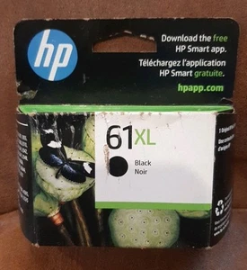 HP 61XL Original OEM schwarze Tintenpatrone - EXP 6/2024 - Bild 1 von 3